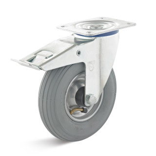 Lenkrollen mit Doppelstopp