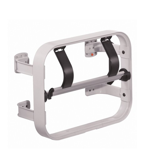 Papierabroller für Rollenbreite 300 mm, mit glattem Schneidmesser