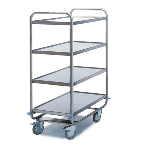 Tischwagen 4 Etagen - Schwere Ausführung