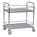 Tischwagen mit umlaufendem Geländer