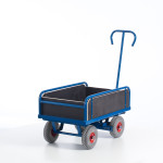 2-Achs Handkarre mit Bordwand