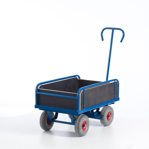 2-Achs Handkarre mit Bordwand