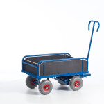 2-Achs Handkarre mit Bordwand